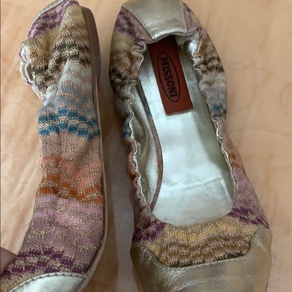 Missoni elasticized ballet flat - Picture 4 of 8
